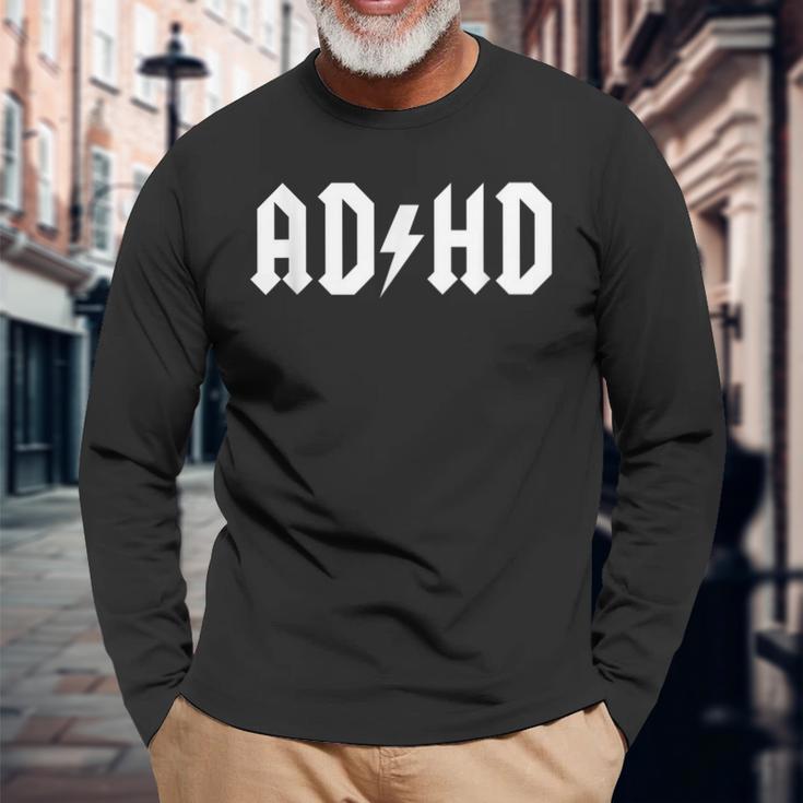 AdHd Adhd。 長袖Tシャツ 高齢者への贈り物
