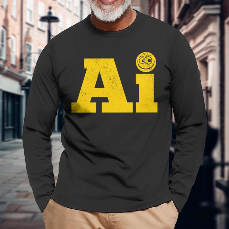 Ai 人工知能 Ai 長袖tシャツ 長袖Tシャツ 高齢者への贈り物