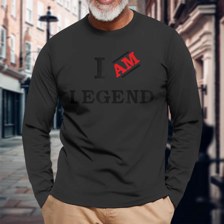 I Am Legend 長袖Tシャツ 高齢者への贈り物