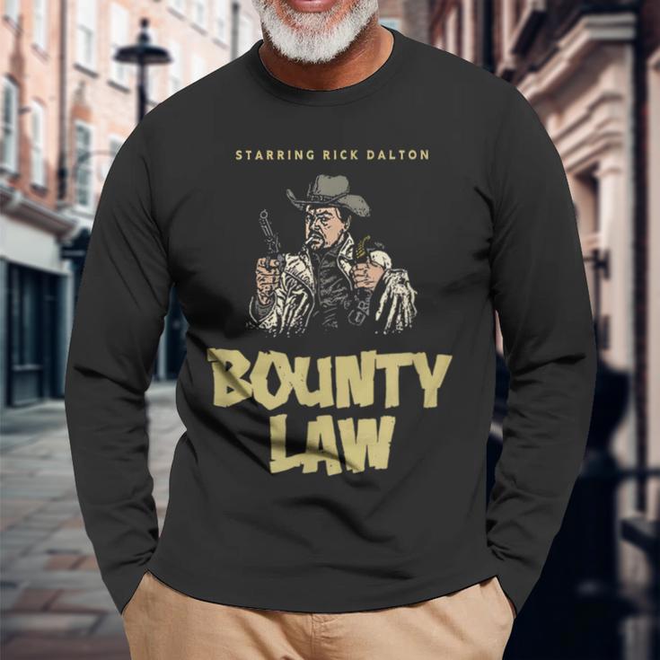 Bounty Law レトロ リック・ダルトン 長袖Tシャツ 高齢者への贈り物