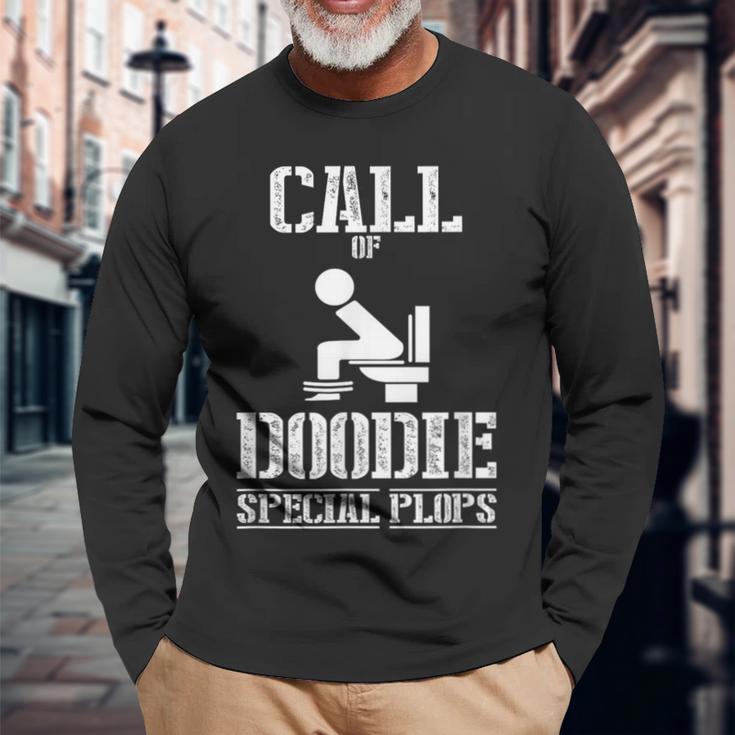 Call Of Doodiepecial Plops デューティーtシャツ 長袖Tシャツ 高齢者への贈り物