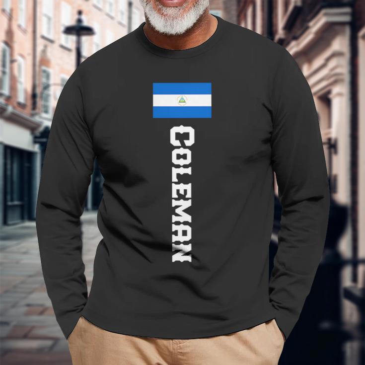 Colemanコールマン メンズ レディース キッズ 姓 ニカラグア シャツ 長袖Tシャツ 高齢者への贈り物