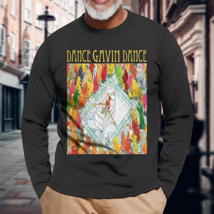 Dance Gavin Dance Merch- We Own The Night Dance Gavin Dance 長袖Tシャツ 高齢者への贈り物