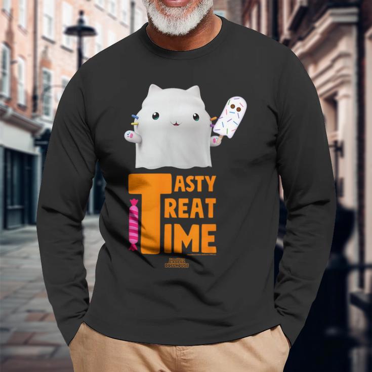 Dreamworks ギャビーのドールハウス Cakey Tasty Treat Time Ghost 長袖Tシャツ 高齢者への贈り物
