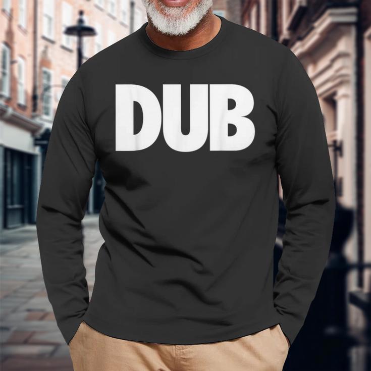 Dub Reggae Music ビニールレコード カーニバルフェスティバル ギフト 長袖Tシャツ 高齢者への贈り物