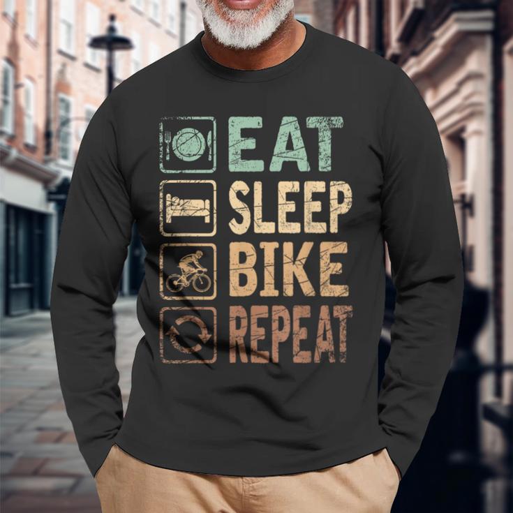 Eatleep Bike リピート自転車 長袖Tシャツ 高齢者への贈り物
