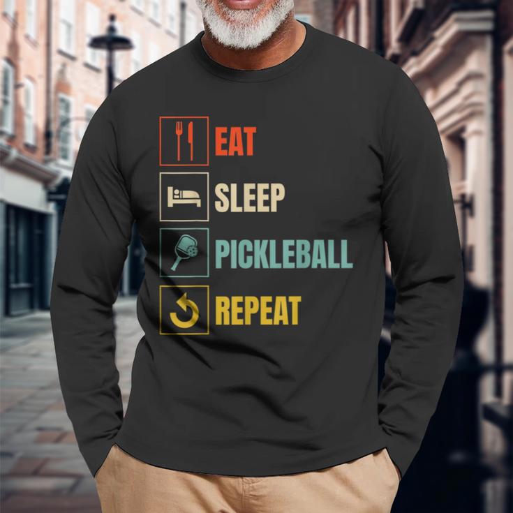 Eatleep ピックルボール リピート スポーツ レジャー ピックルボール 長袖Tシャツ 高齢者への贈り物