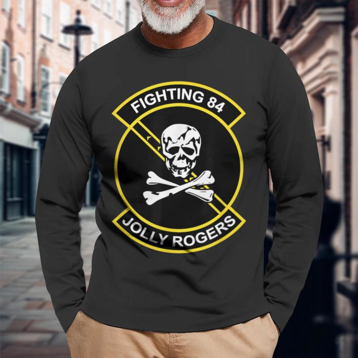 Fighting 84 ジョリー・ロジャース 長袖Tシャツ 高齢者への贈り物