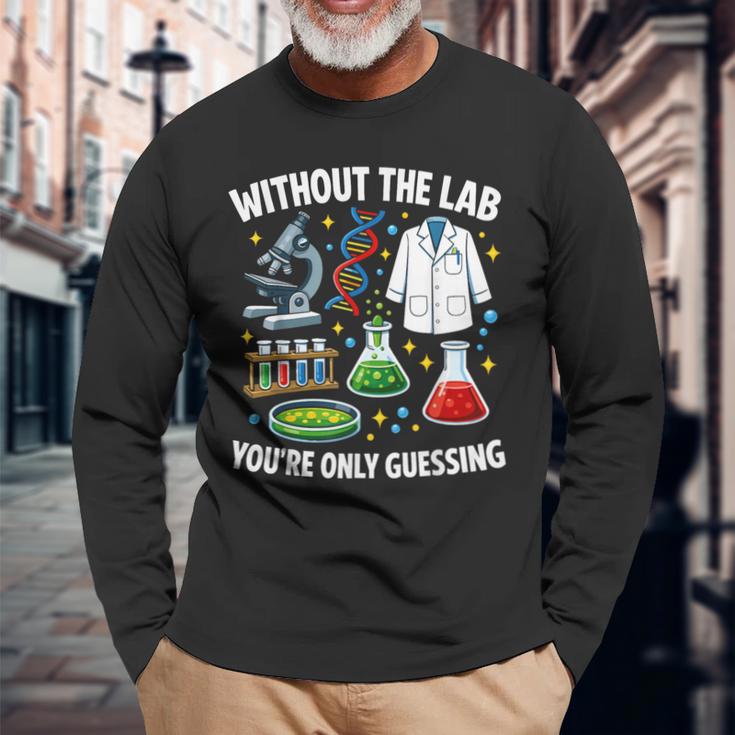 Laboratory Lab Technician Lab Week 2026 Long Sleeve T-Shirt Gifts for Old Men