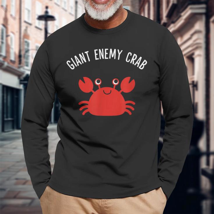 Giant Enemy Crab 長袖Tシャツ 高齢者への贈り物