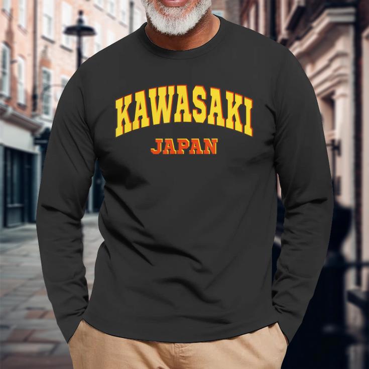 Kawasaki Japan Aesthetic Kawasaki 長袖Tシャツ 高齢者への贈り物