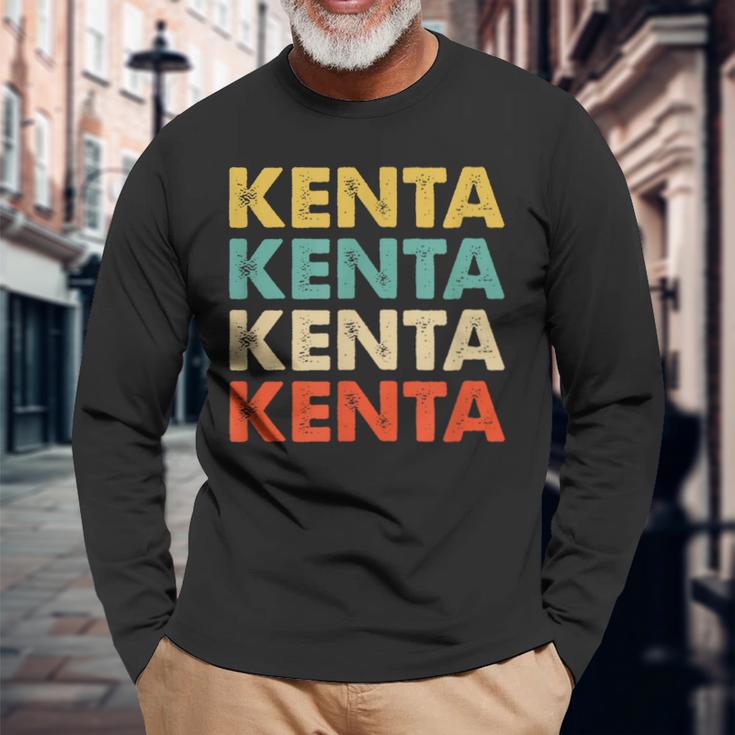 Kenta 健太 長袖Tシャツ 高齢者への贈り物