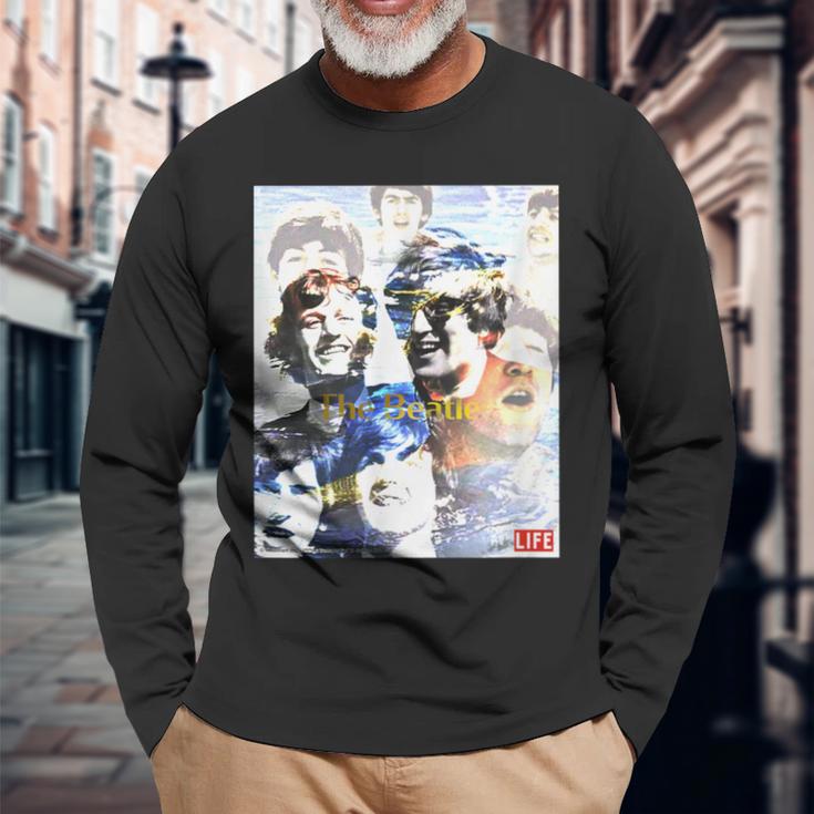 Life Picture Collection ビートルズ8 長袖Tシャツ 高齢者への贈り物