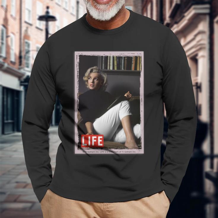 Life Picture Collection マリリン モンロー（4） 長袖tシャツ 長袖Tシャツ 高齢者への贈り物