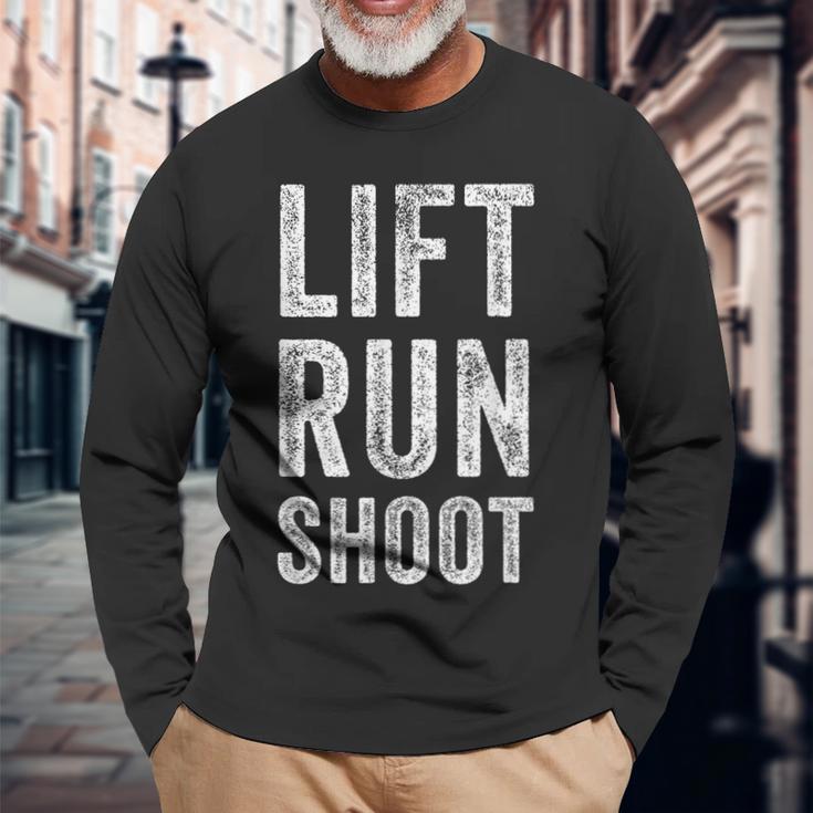 Lift Runhoot Fitness ファニー 長袖Tシャツ 高齢者への贈り物