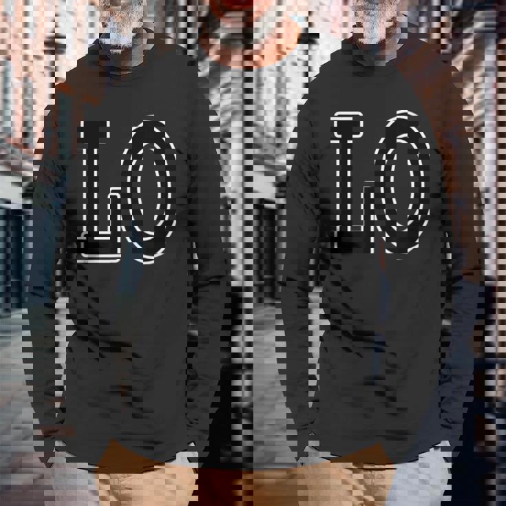 Love ラブ（リンク ペア コーディネート）Lo【親子 家族 恋人 カップル】ルック ファッション シンプル 英字 長袖Tシャツ 高齢者への贈り物