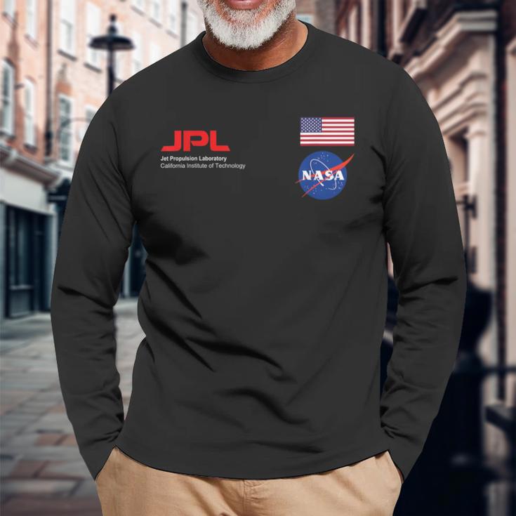Nasa Jpl The Grand Tourpace Travel Poster 長袖Tシャツ 高齢者への贈り物