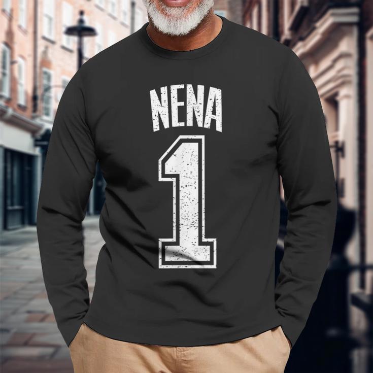 Nenaサポーター番号 1番の大ファン 長袖Tシャツ 高齢者への贈り物