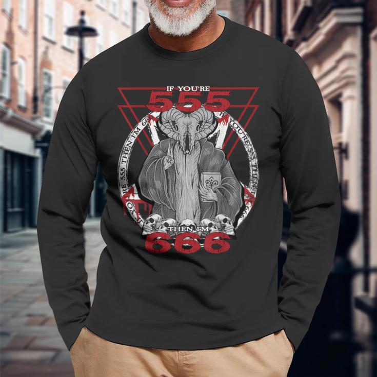Nu Metal 666 I Goat Nu Metal I Heavy Metalintage 長袖Tシャツ 高齢者への贈り物