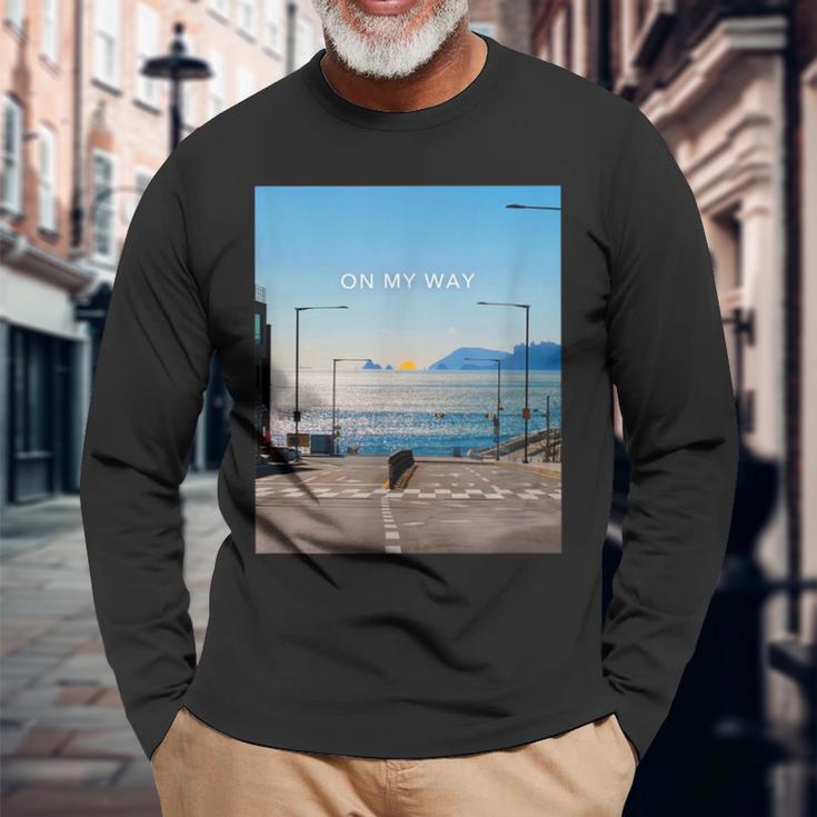 On My Way 長袖Tシャツ 高齢者への贈り物