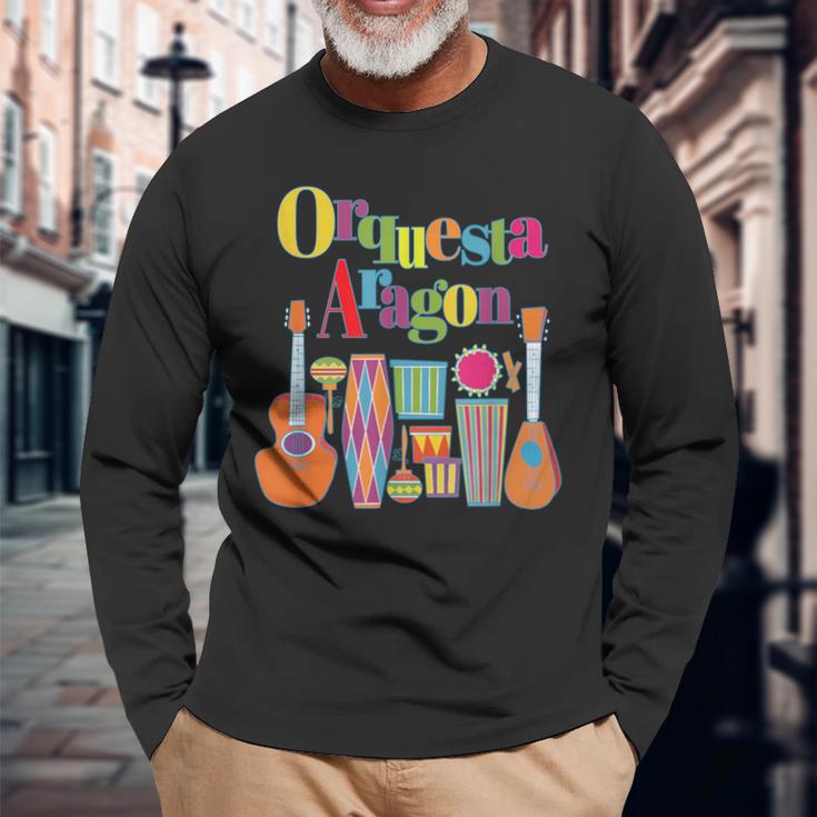 Orquesta Aragonuavecito Cuba 長袖Tシャツ 高齢者への贈り物