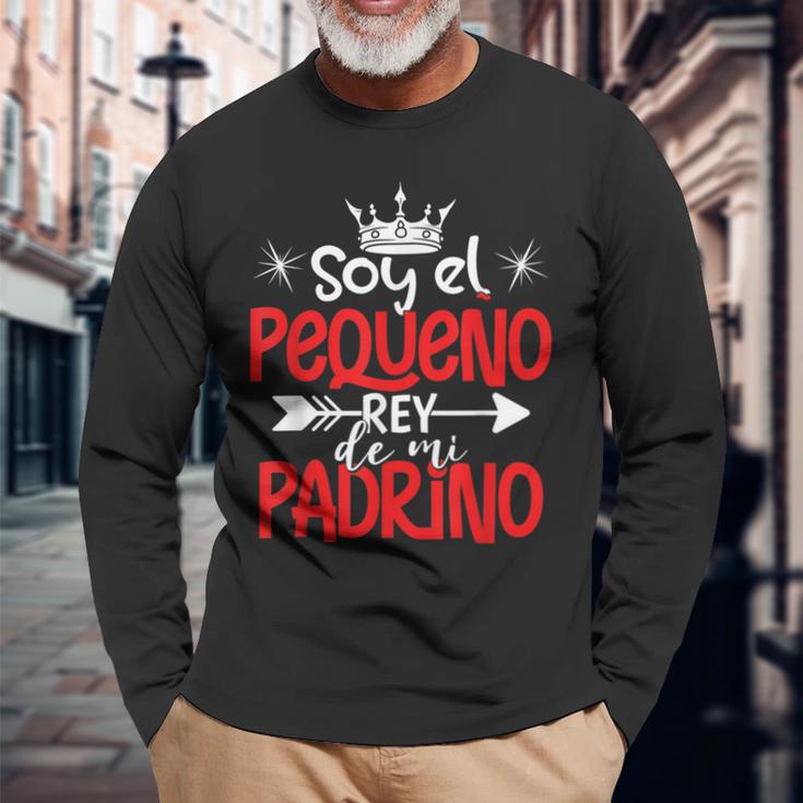 Padrino Bautizo Ahijado Camiseta de manga larga Regalos para ancianos