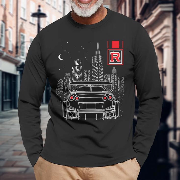 Rhw Citytreet Racing Iconicportcar Gt R 35 Jdm ミームコイン 長袖Tシャツ 高齢者への贈り物