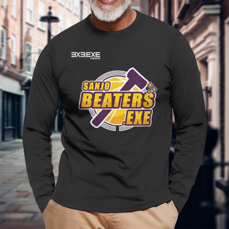 Sanjo BeatersExe_33_笹井幹太 長袖Tシャツ 高齢者への贈り物
