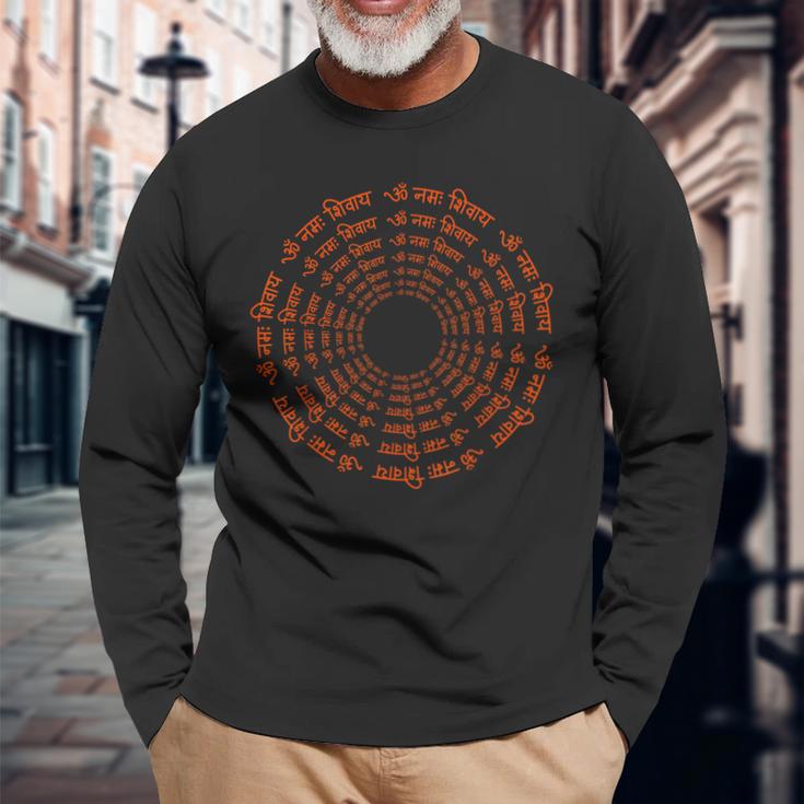 Shivahankar Mahahivratri Om Namahahivaya Hindu 長袖Tシャツ 高齢者への贈り物