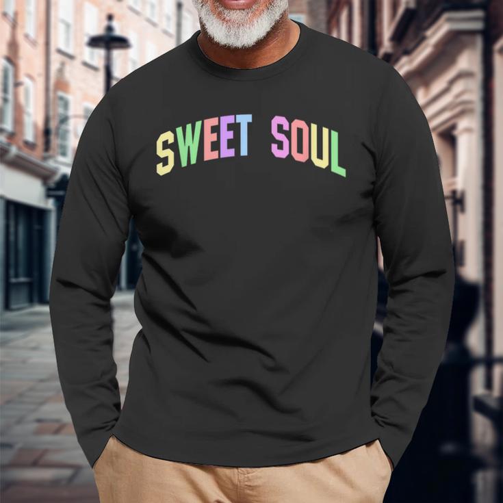 Sweetoul インスピレーショナルなモチベーションバイブ 長袖Tシャツ 高齢者への贈り物