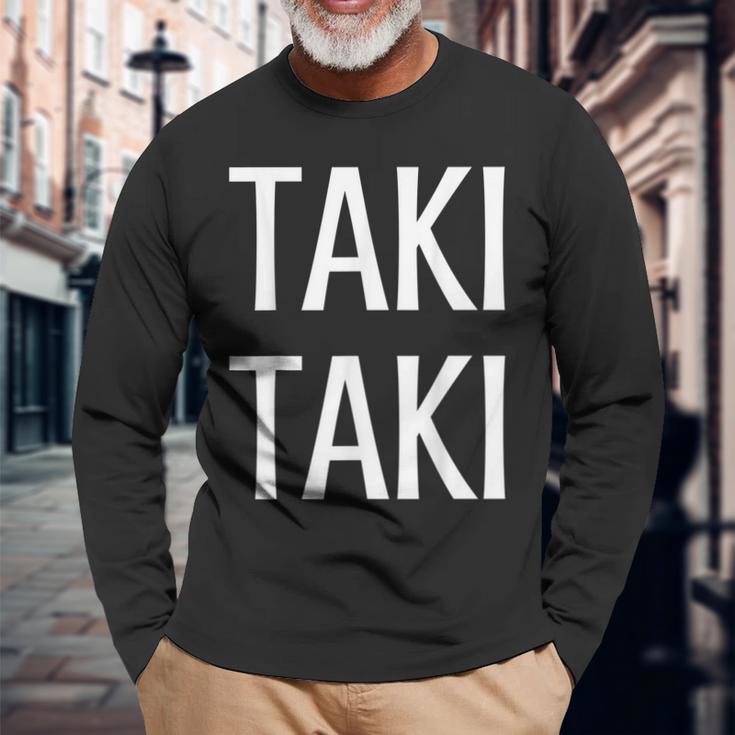 Taki Rumba レディース メンズ ギフト 長袖Tシャツ 高齢者への贈り物