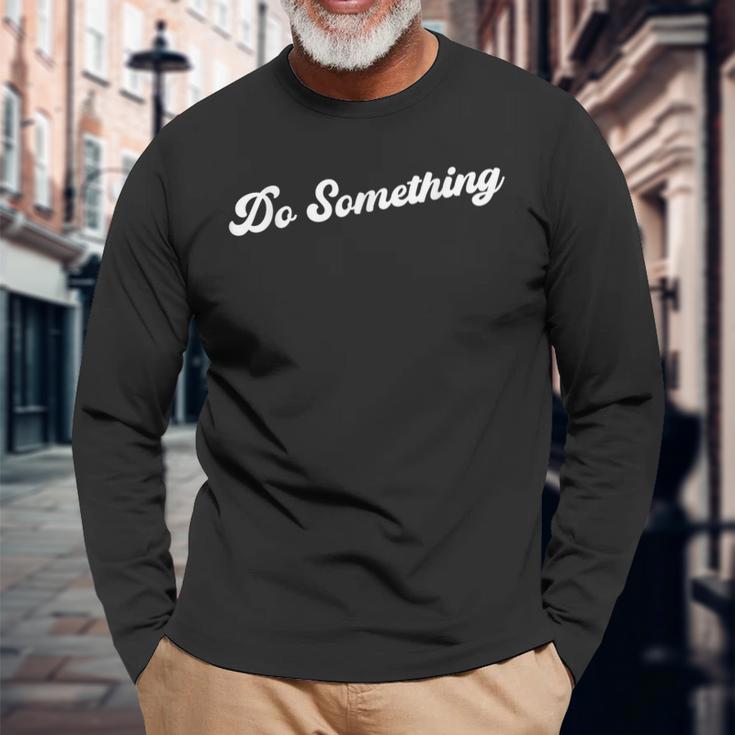 Thatays Doomething 長袖Tシャツ 高齢者への贈り物