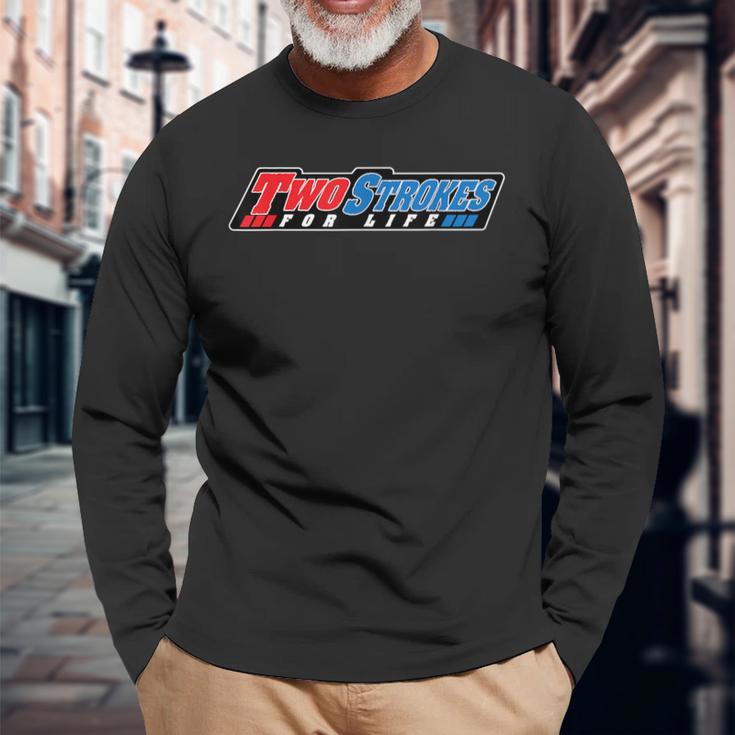 Twotrokes For Life 2ストローク 長袖Tシャツ 高齢者への贈り物