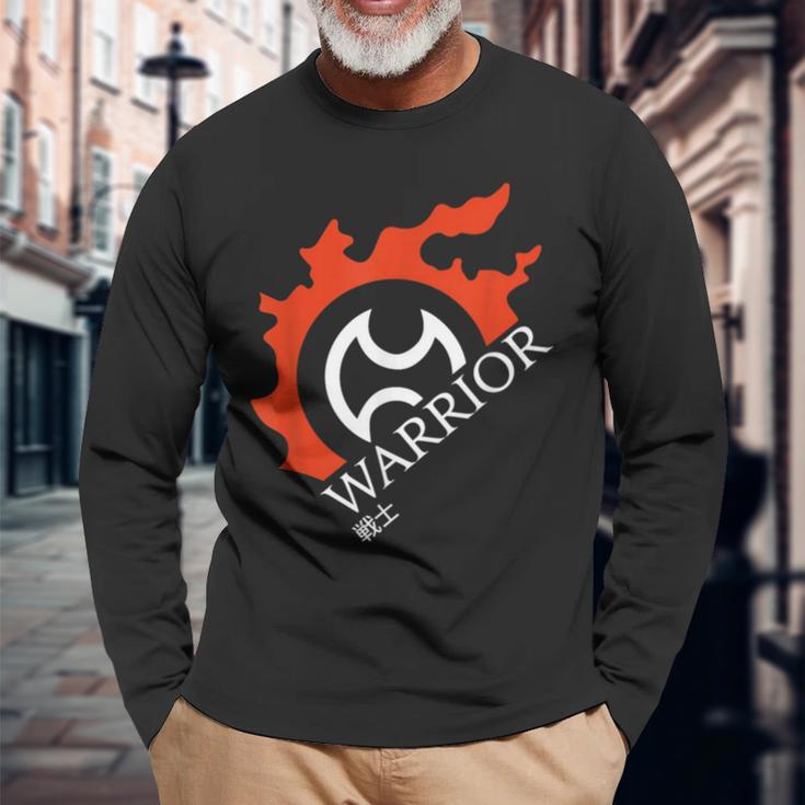 Warrior For Warriors Of Light & Darkness 長袖Tシャツ 高齢者への贈り物