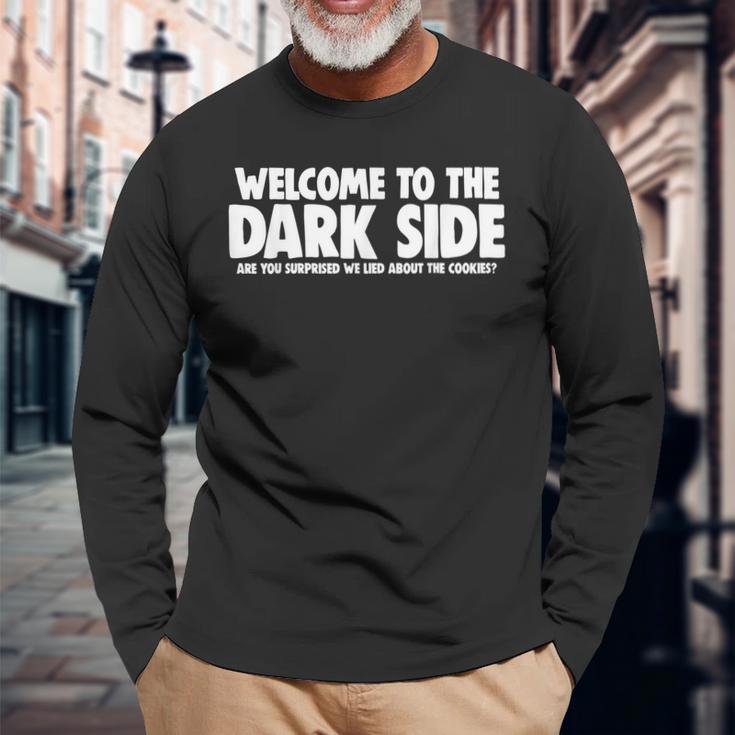Welcome To The Darkide 長袖Tシャツ 高齢者への贈り物