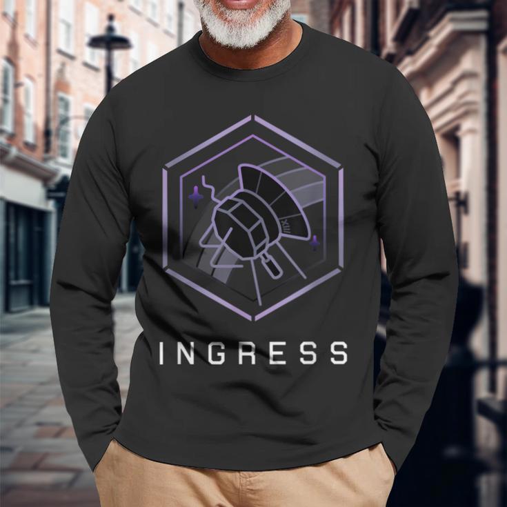 Year 13Oyager Front-Only 長袖Tシャツ 高齢者への贈り物