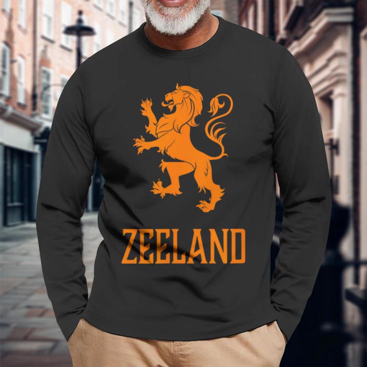 Zeeland オランダ オランダ 長袖Tシャツ 高齢者への贈り物