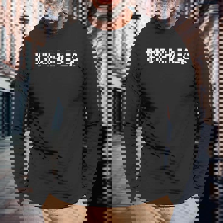 「金曜日」ロシア語 平日 曜日 日 ロシア 週 キリル文字 金曜 長袖Tシャツ 高齢者への贈り物