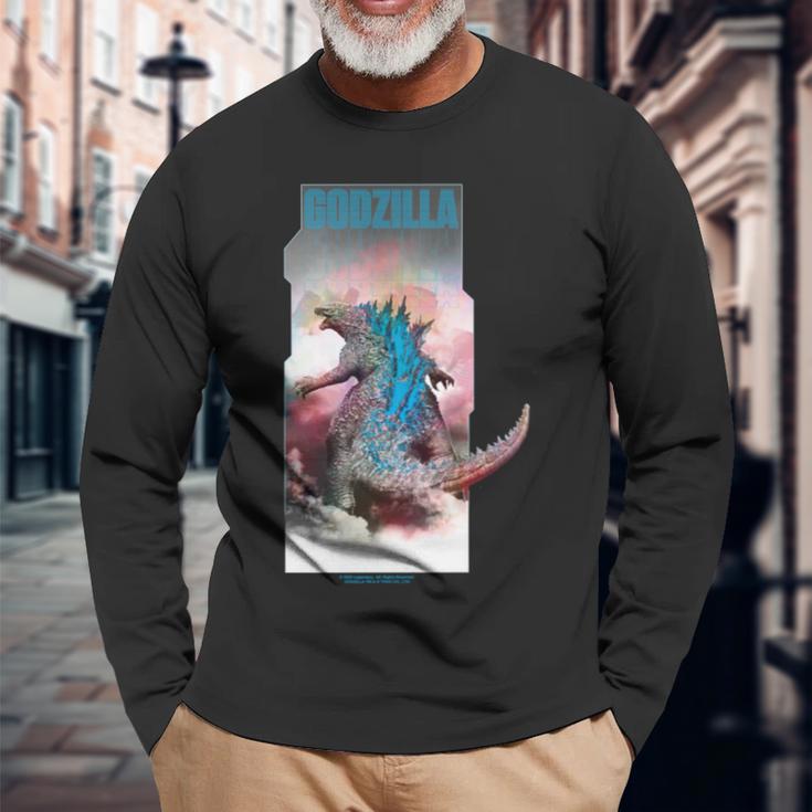 『ゴジラvsコング』3 長袖tシャツ 長袖Tシャツ 高齢者への贈り物