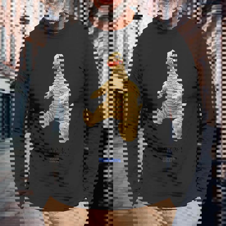 ぬいぐるみシリーズ レッドキング 長袖Tシャツ 高齢者への贈り物