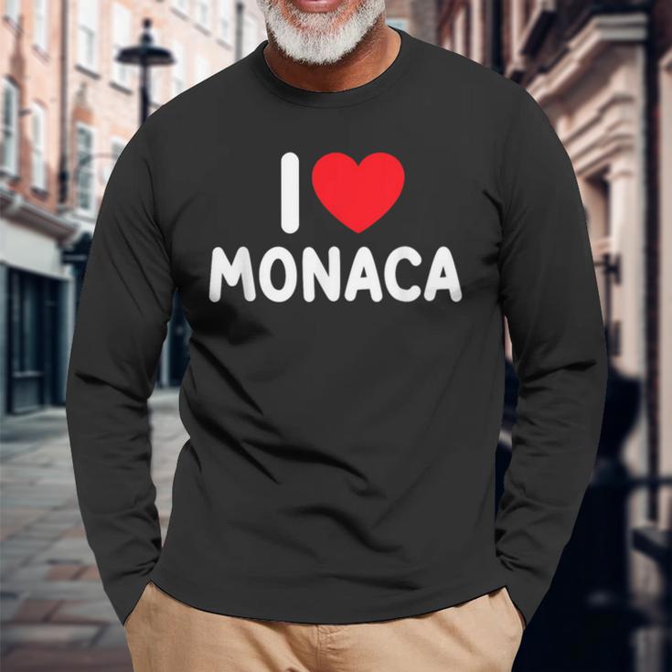 アイ・ラブ・モナカ 長袖Tシャツ 高齢者への贈り物