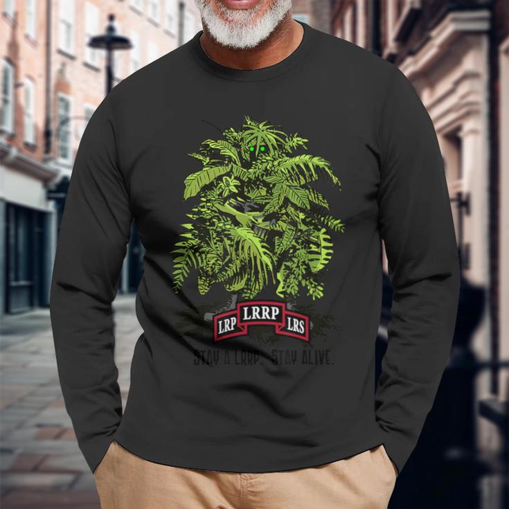 アメリカン・マローダー：ステイ・ア・Lrrp、ステイ・アライブ 長袖Tシャツ 高齢者への贈り物