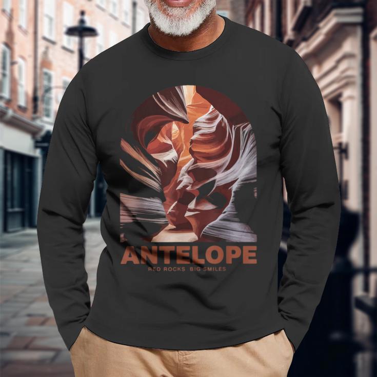 アンテロープレッドロックス アリゾナキャニオン 長袖Tシャツ 高齢者への贈り物