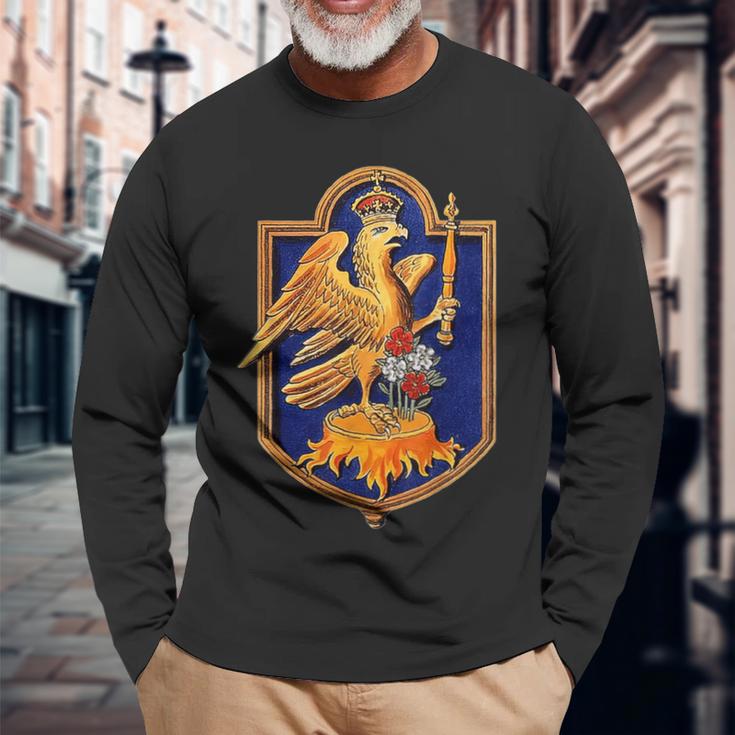 アン・ブーリン ロイヤル・ファルコン バッジ 長袖Tシャツ 高齢者への贈り物