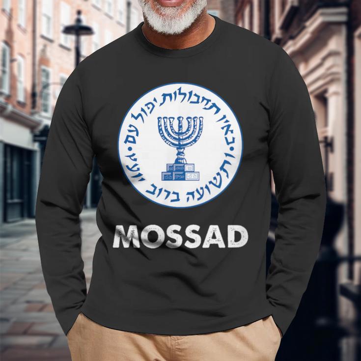 イスラエル・モサド 長袖Tシャツ 高齢者への贈り物