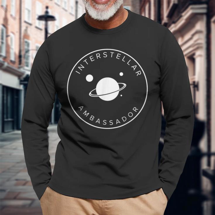 インターステラーアンバサダー 長袖Tシャツ 高齢者への贈り物
