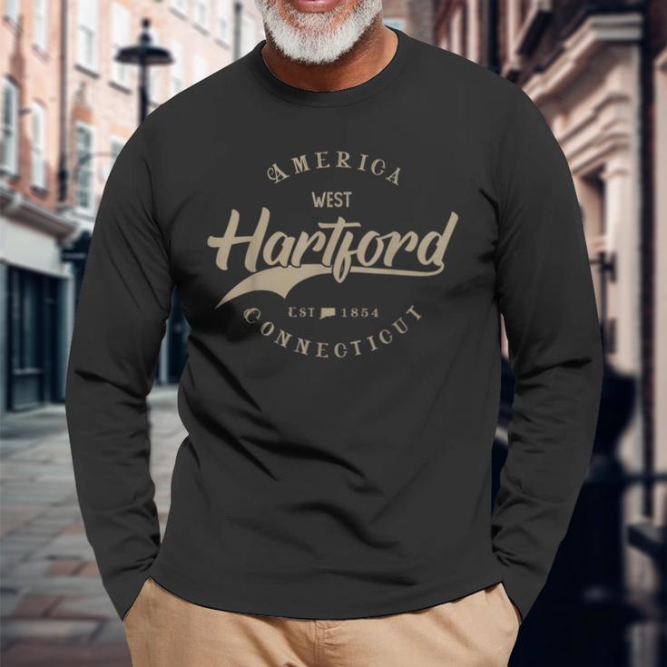 ウェスト・ハートフォード 長袖Tシャツ 高齢者への贈り物