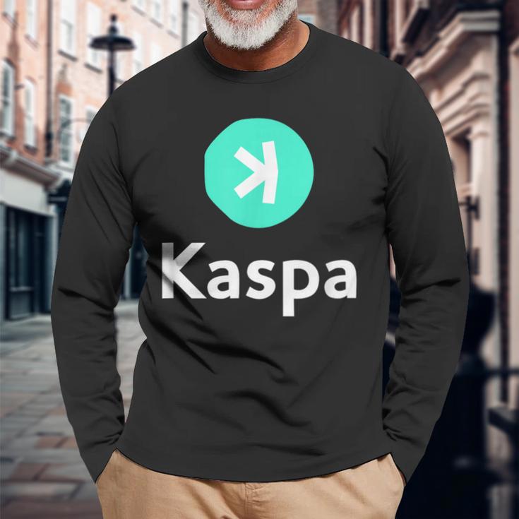 カスパクリプトカスパ 長袖Tシャツ 高齢者への贈り物
