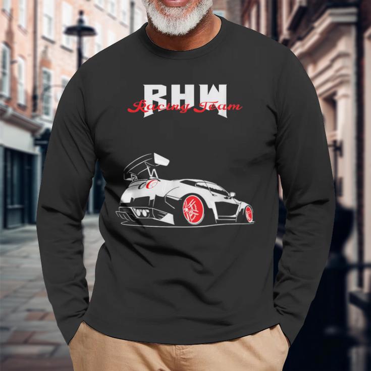 カーレース モーター愛好家 Gt R 35 ストリート Jdm ミームコイン 長袖Tシャツ 高齢者への贈り物