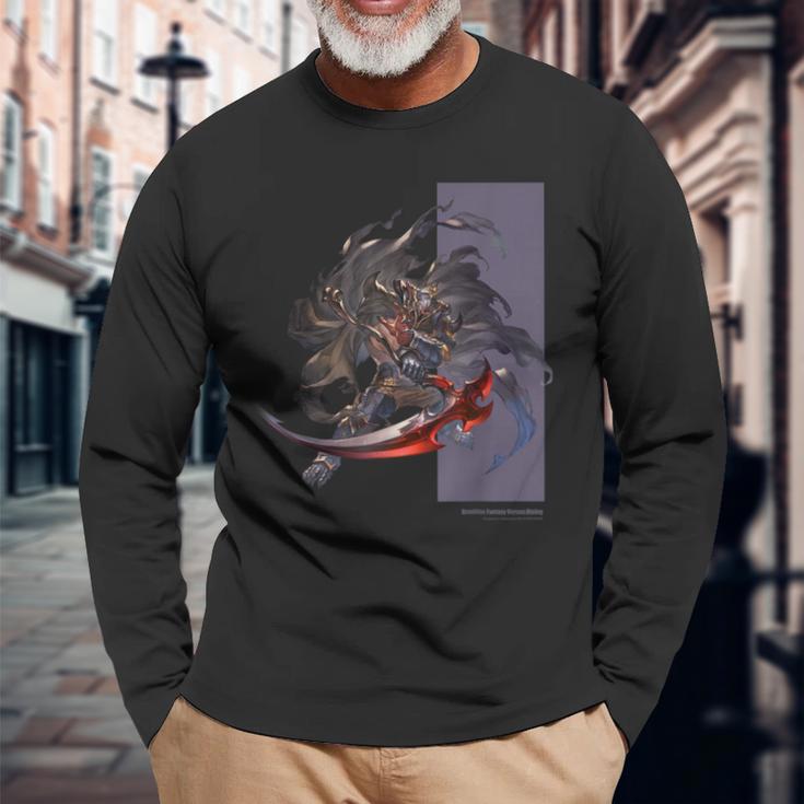 グランブルーファンタジーヴァーサス -ライジング- バザラガ 長袖Tシャツ 高齢者への贈り物